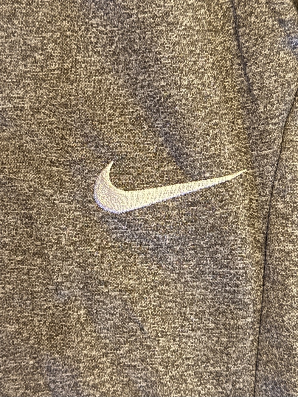 Nike Dri-FIT Gray Heather Fleece Sweatpants Men’s Medium Athletic Joggers - Picture 6 of 9
